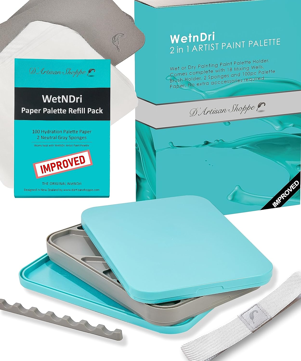 WetNDri Wet Palette Plus