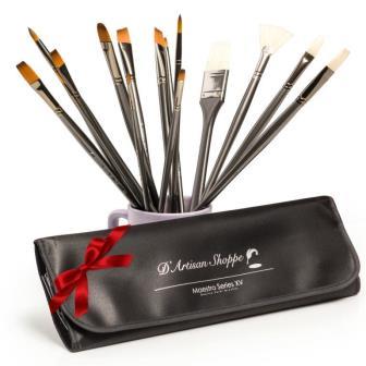 D'Artisan Shoppe Maestro Series XV Artist Paint Brushes