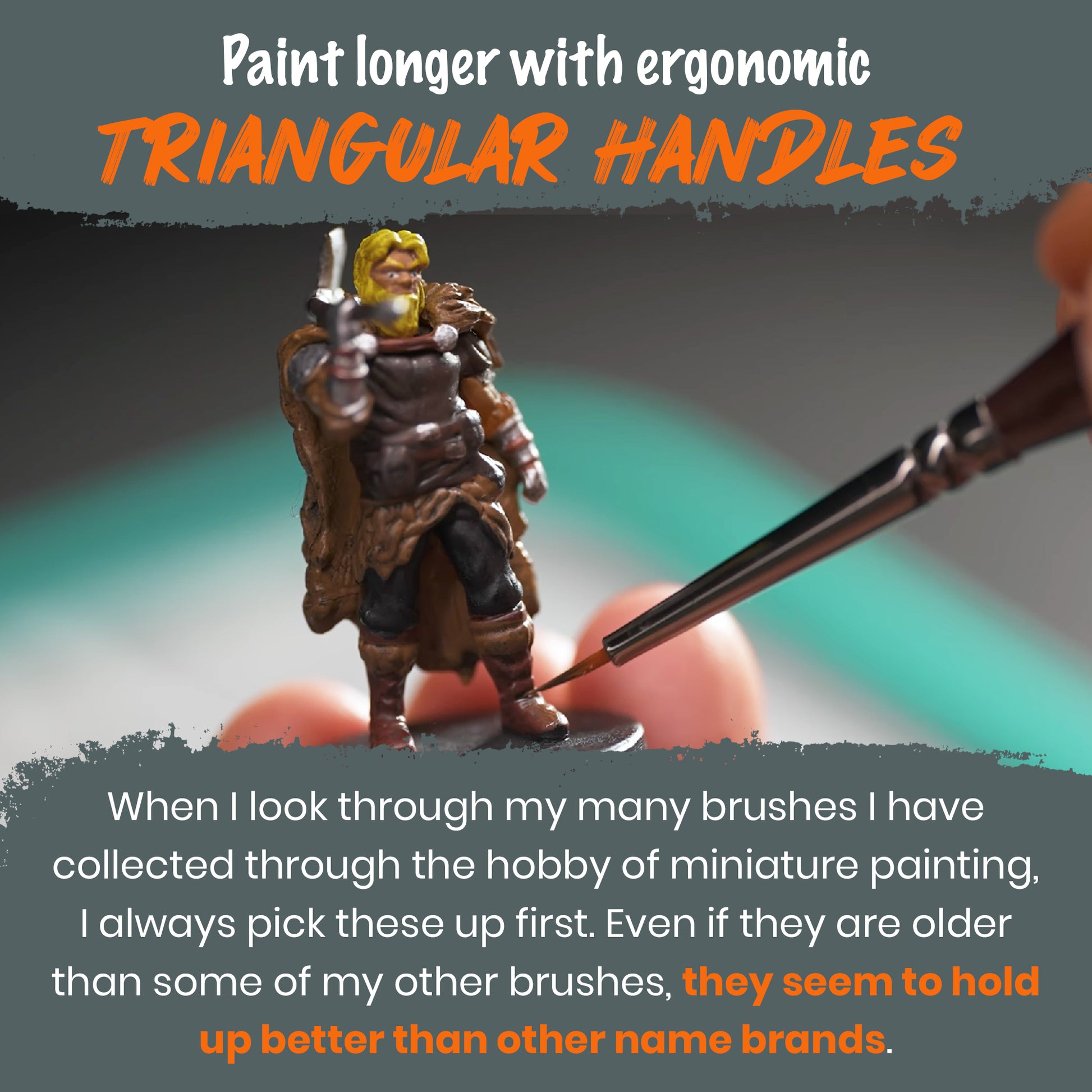 High-Quality Painting Brushes for Warhammer 40K and Miniatures