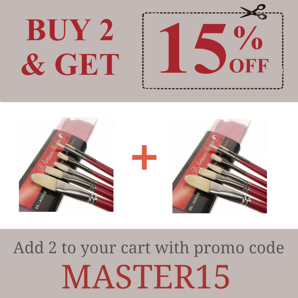 Masters Series VI Art Paint Brush Set