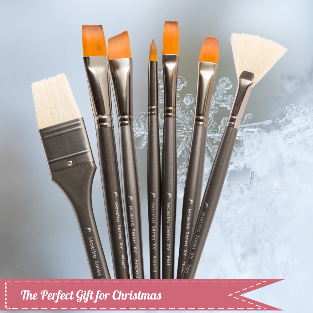 Maestro XV Art Paint Brush 15pc Set – D'Artisan Shoppe