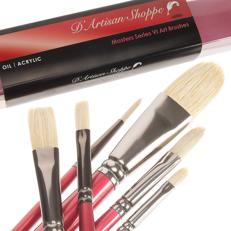 Decoart Designer Series Brushes-Rounds & Liners Set