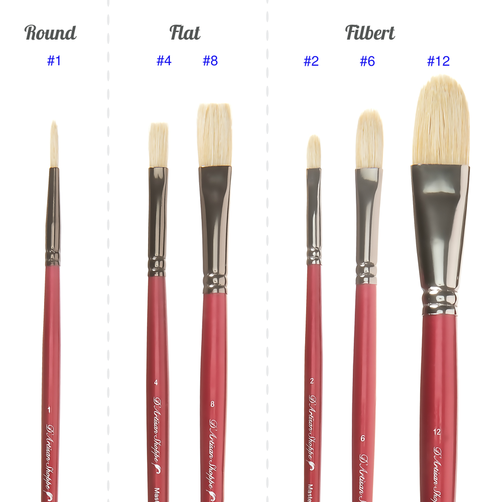 Masters Series VI Art Paint Brush Set